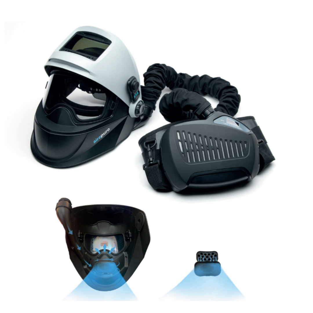 Kukla s filtračně ventilačním respirátorem FLIP 1 FVR