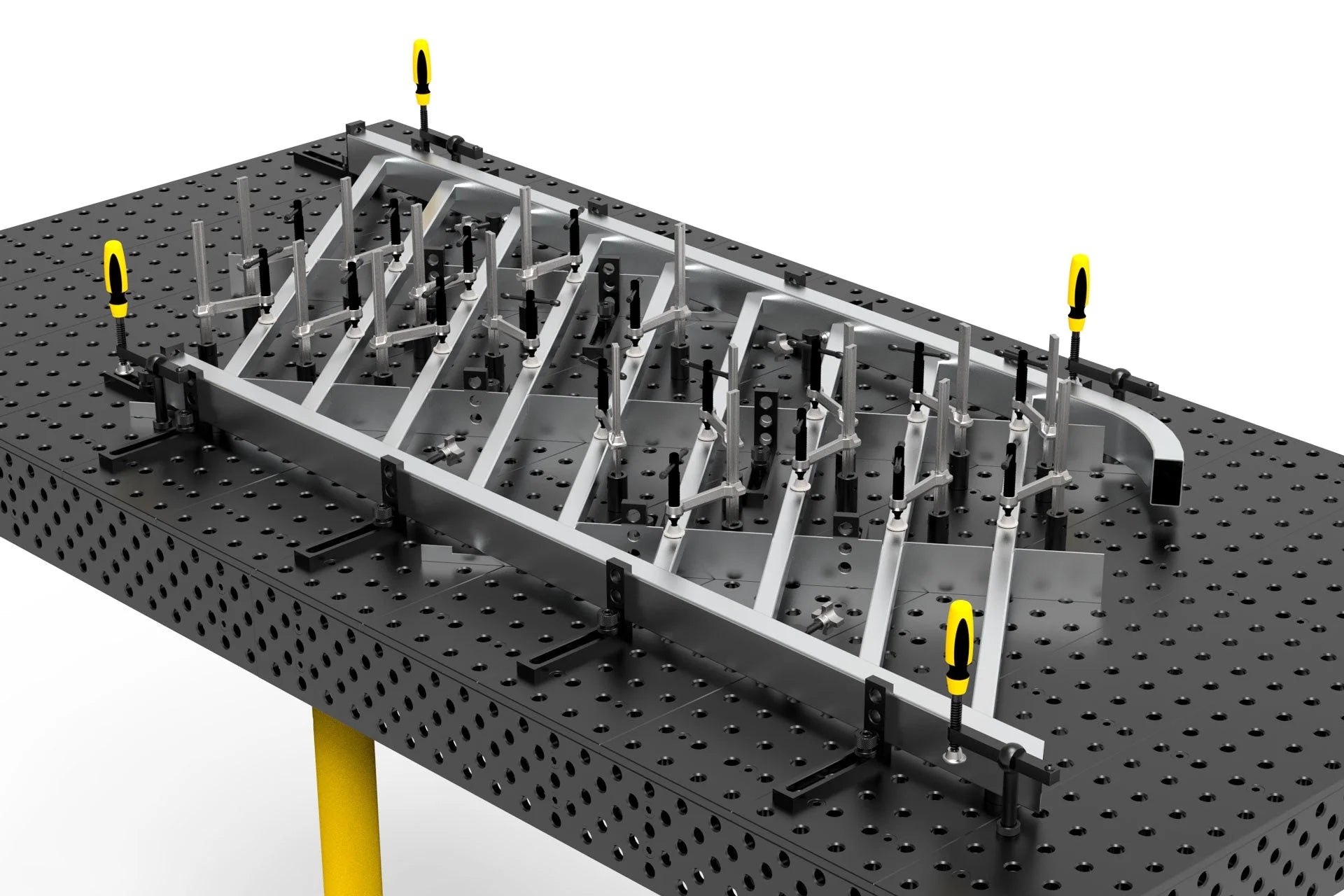 Svařovací stůl Alpha 3000x1500 mm (Systém 16)