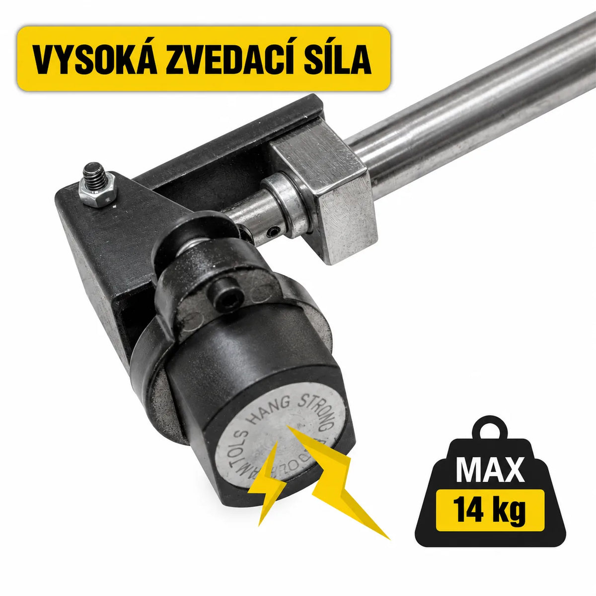 Vypínatelný magnetický sběrač dílů