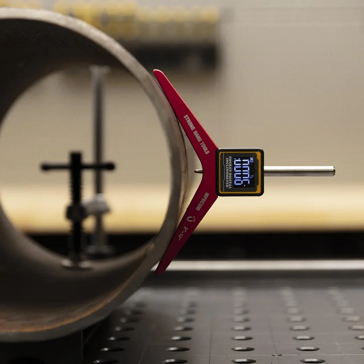 Magnetická centrovací hlava na potrubí – digitální přesný model