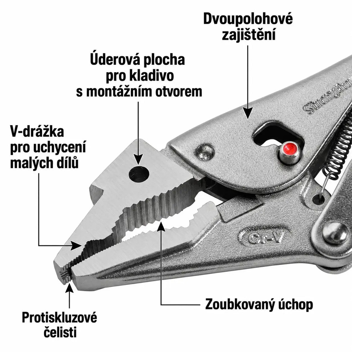 Extractor – nastavitelné samosvorné kleště