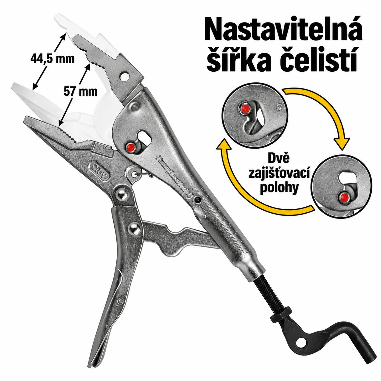 Extractor – nastavitelné samosvorné kleště