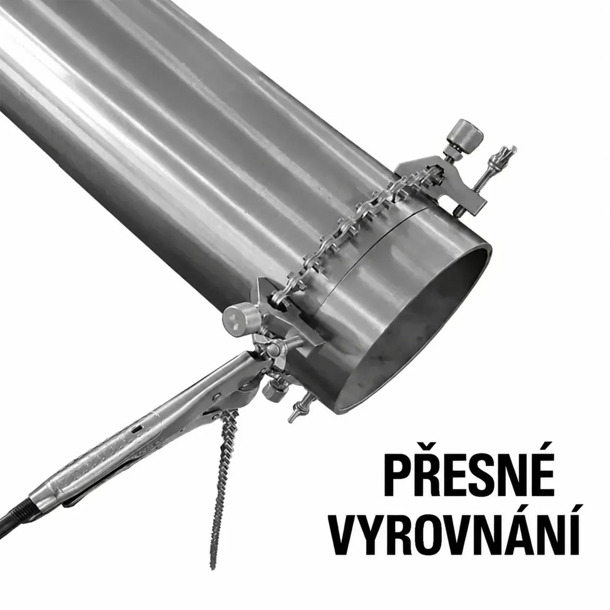 „Python“ Řetězové kleště pro ustavování trubek