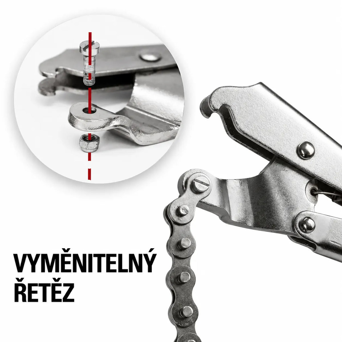 „Python“ Řetězové kleště pro ustavování trubek