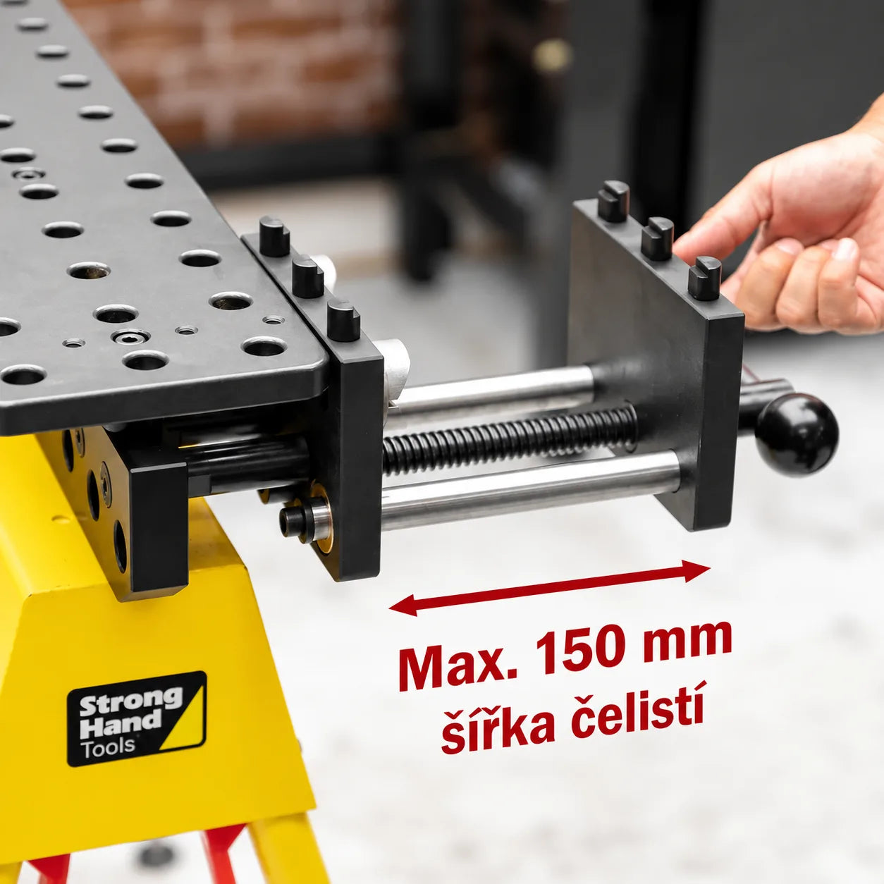 Boční svěrák pro Sawhorse