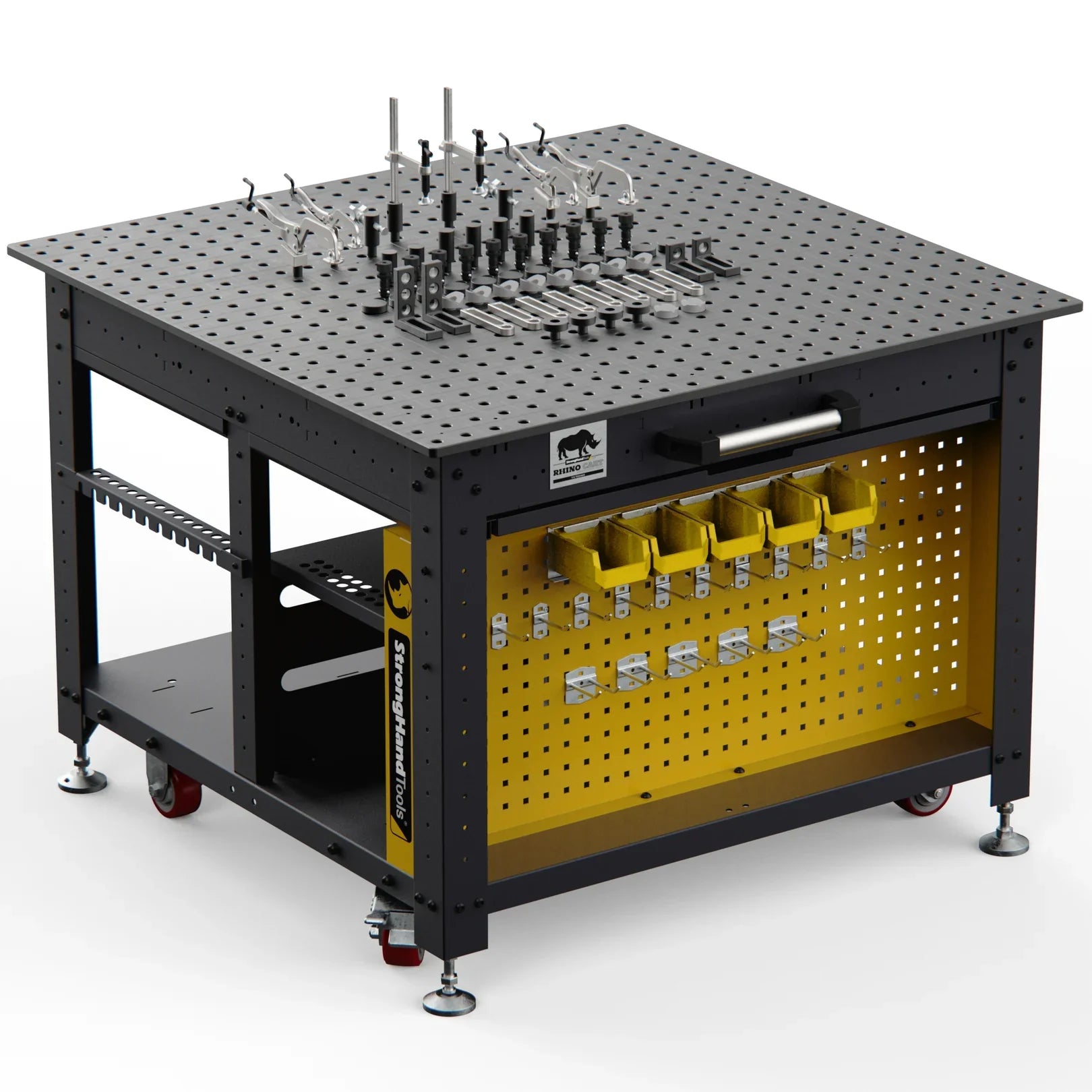 Svařovací stůl Rhino Cart Workstation 1200x1200 mm (Systém 16)
