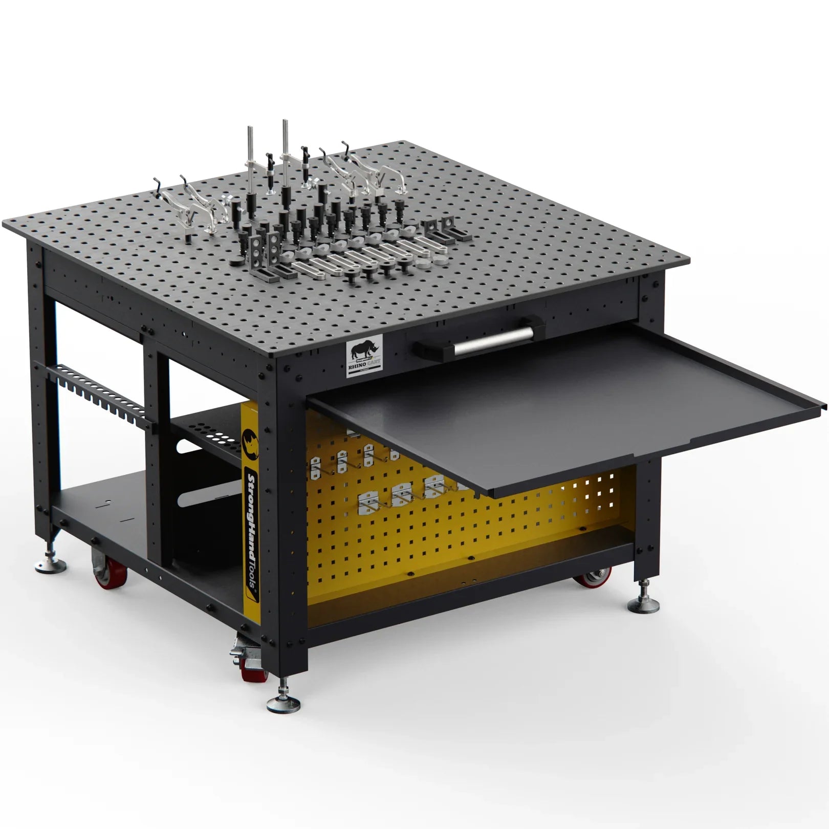 Svařovací stůl Rhino Cart Workstation 1200x1200 mm (Systém 16)