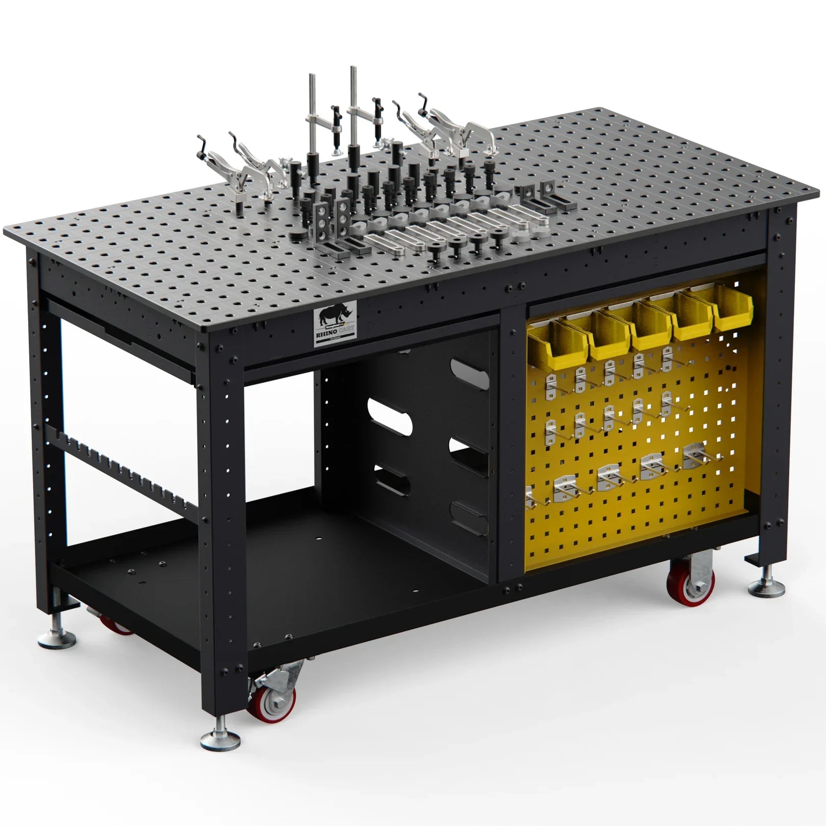 Svařovací stůl Rhino Cart Workstation 1500x750 mm (Systém 16)